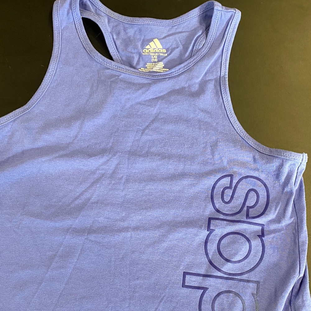 Adidas Lavender Tank Top